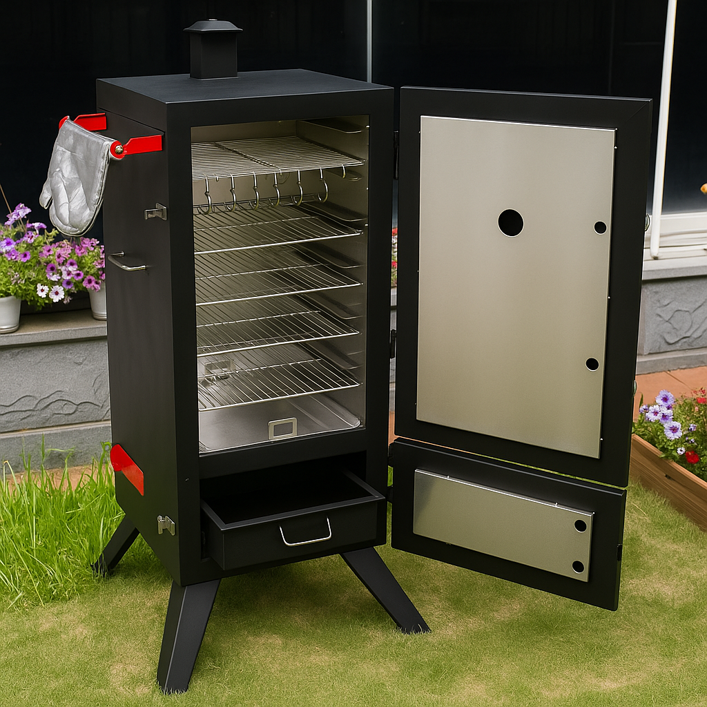 Forgemaster Lessmore Ug ForgeMaster Apex V600 Vertical Smoker – Luxury Grill Kitchens