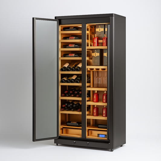 Aurelius Cellaria Prestige 300-Bottle Wine Armoire